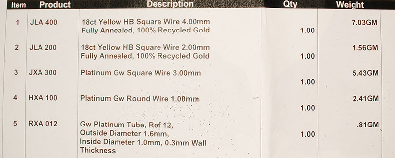 9ct Yellow Gold Round Wire 2.00mm, 100% Recycled Gold 